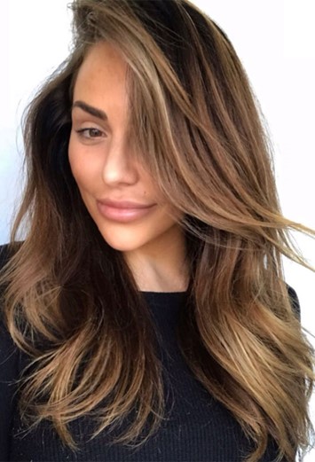 Chestnut chocolate brown