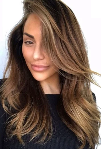 Chestnut chocolate brown