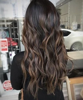 Espresso balayage